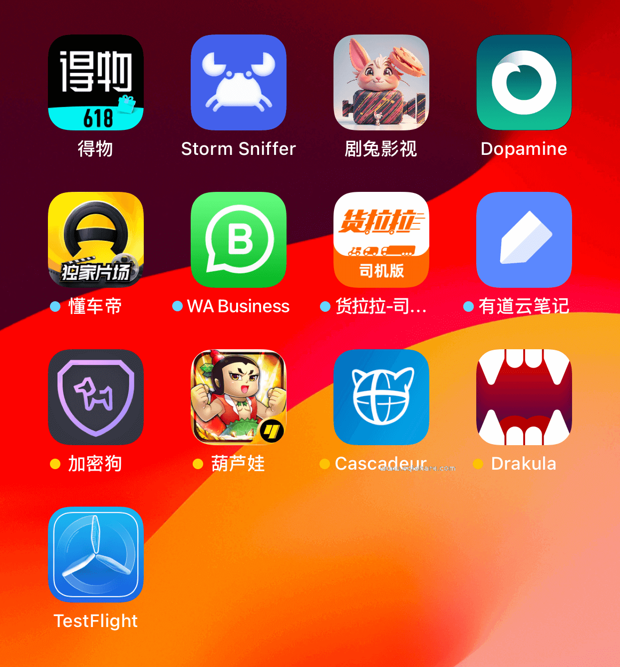 【科普篇】iPhone不同应用安装方式的使用时长问题｜应用前蓝点黄点分别代表什么意思｜TestFlight站分享