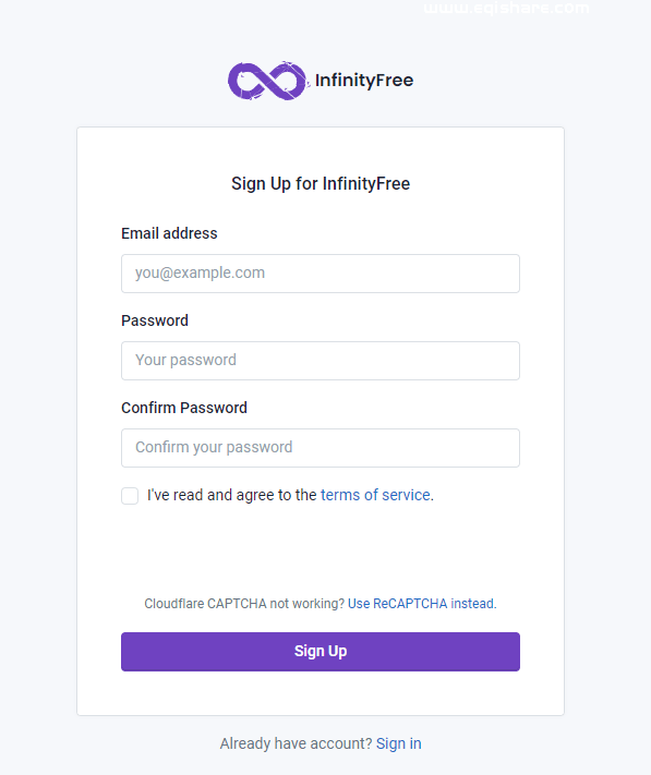 InfinityFree 免费虚拟主机简介及详细注册使用教程